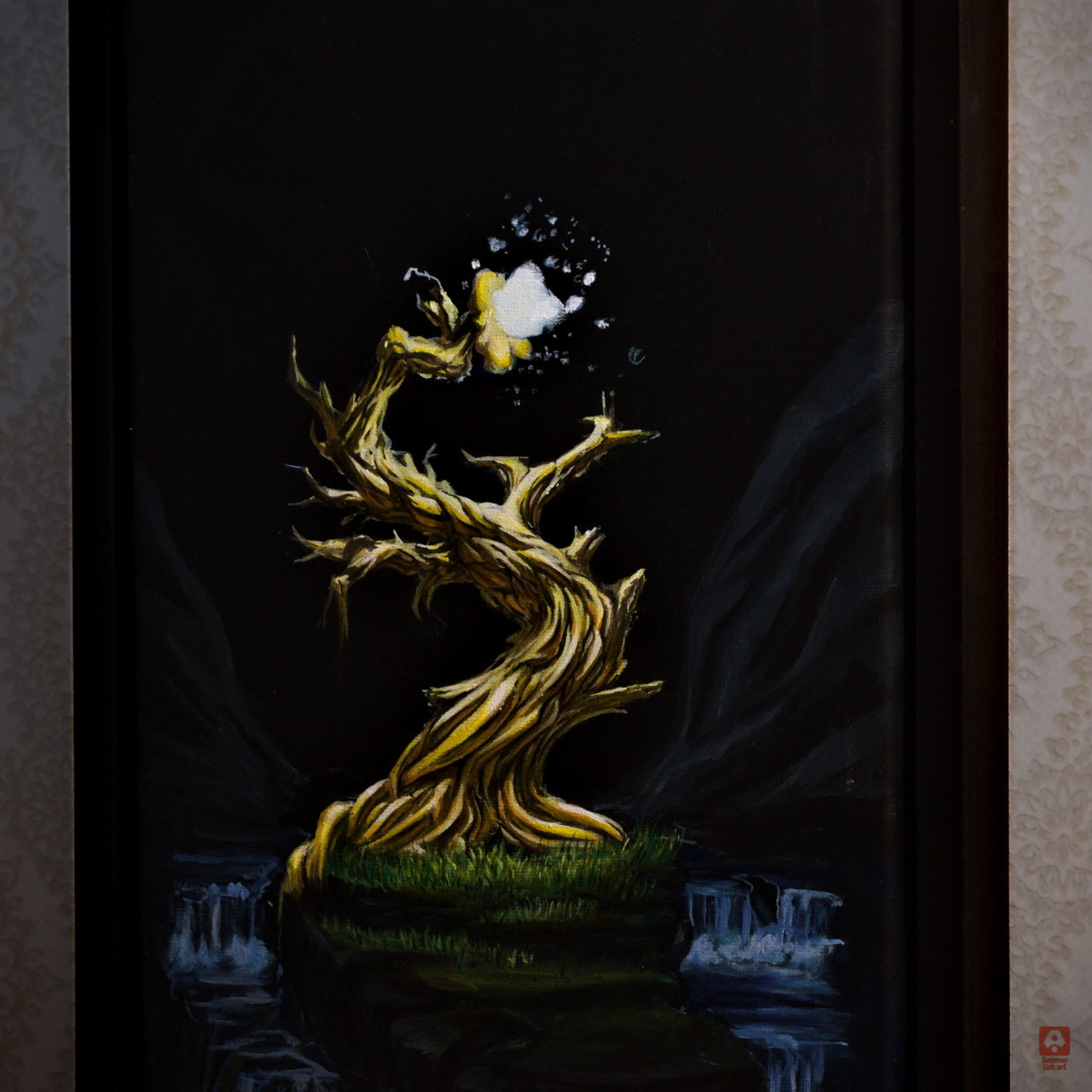 Ölgemälde Goldbaum